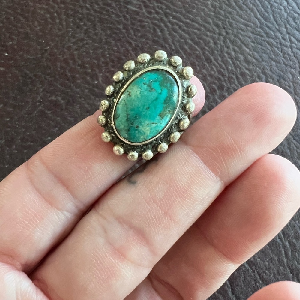 Turquoise Silver Ring